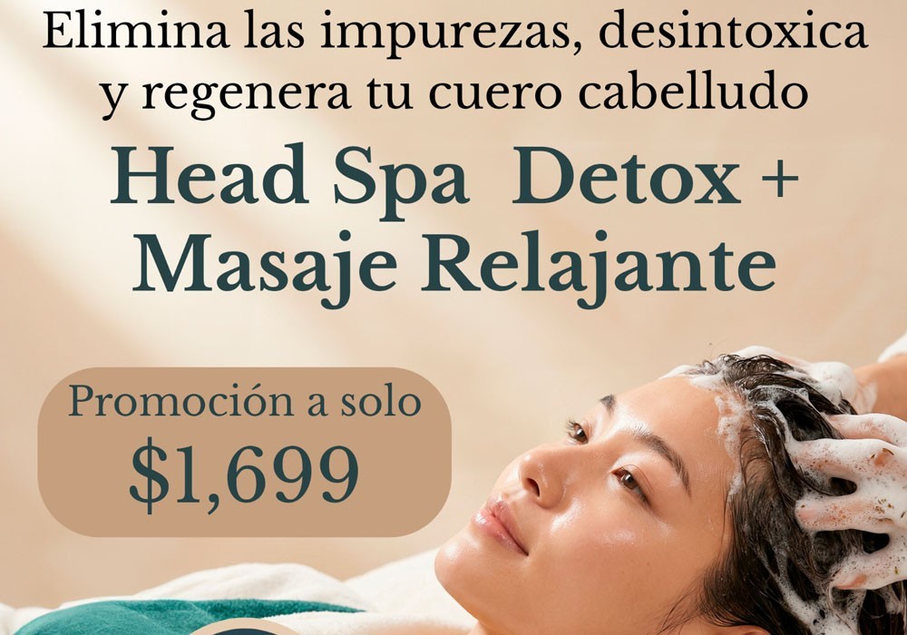 Head Spa Detox and Relaxing Full Body Massage | Korean Head Spa